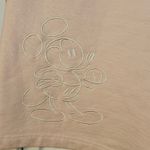 Disney NWT Mickey Mouse Womens Pink Embroidered Shorts Large Photo 2
