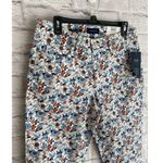 Charter Club Women’s NWT Tummy Slimming Floral Print Bristol Capri Pants Size 12 Photo 4