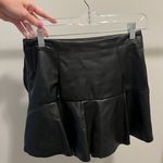 DO+BE Black leather skirt  Photo 4
