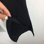 Topshop NWT Black Highwaisted Bengaline Flared Pant With Side Splits Size 12 Photo 12