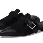 A.S.98 Ayden Flats Women's 9.5 Black Suede Slip Photo 0