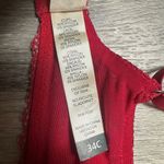 Lucky Brand  Red Floral Lace Bra 34C Photo 6