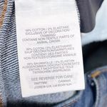 Madewell  The Slim Boyjean Raw-Hem Edition Cropped Dark Wash Denim Jeans Size 24 Photo 7