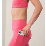 Athleta PM Salutation Stash 7/8 Tight Dragonfruit Medium Petite Photo 0
