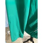 Chico's Zenergy  Stripe Jacket Size 1 Green full Zipper Stretch Pocket Outdoor Photo 2