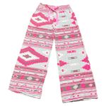 Simply Southern  Pajama Lounge Pants Pink Gray White Medium / Large 8/12 Photo 0