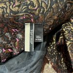 Topshop  Dress Size 8 Gold HOCO Mini Party Sleeveless Fit Flare Cocktail Dressy Photo 10