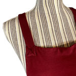 ASOS Maroon Sleeveless Crisscross Opened Back Mini Dress Women Sz 4 Photo 3