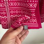 Krimson Klover Pink Torrey Full Zip Wool Sweater Size Small Photo 2