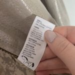 Doma light taupe silver coated moto bomber jacket size S Photo 13