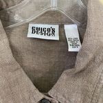 Chico's Design Linen Fringe Bottom Jacket Size 3 Photo 1