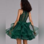 JJ's House Princess Scoop Short Tulle Lace Homecoming Dress With Sequins #203137 Photo 1