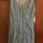 Denim Dress Blue Size L Photo 0