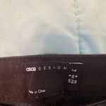 ASOS DESIGN Tall Black Faux Leather Pants Photo 5