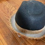 Magid hat fedora 100% paper natural black‎ fringe edge Tan Photo 3