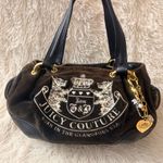 Juicy Couture Rare 2010” Brown & White Velour Scottie Dogs Shoulder Bag Photo 0