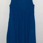 Alfani  women XL v neck empire waist cinched dress with pockets & tie in middle Photo 0