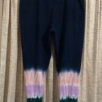 Wildfox Hadley Blue Tie Dye Jogger Sweatpant Photo 4
