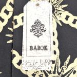 Barok Paris NJ Couture Black & Gold Scuba Material Sleeveless Dress NWT Photo 7