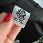 Vintage Wool Green Plaid Jacket Velvet Collar 12 Photo 3