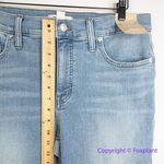 Madewell NEW Kick Out Crop Jeans in Carey Wash, 31 Photo 6