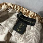 House of Harlow  1960 Tropical Leaf Plunge Linen Mini Dress Size Medium Photo 1