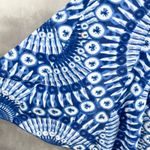 Ruby Rd Women Skirt Size 12 Boho Indie Tie Dye Midi Festival Coastal Cowgirl Art Blue Photo 2