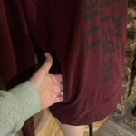 The North Face Women’s Medium Burgundy Half Dome Pullover Hoodie Photo 4
