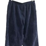 Alfred Dunner  Women's Size 16 Navy Velour Corduroy Pants Casual Photo 6