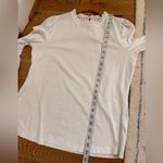 Boden Supersoft Frill Detail Top White Size US 12 Photo 10