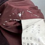 Hugo Boss Denesa Piped Sleeveless Sheath Dress 8 Burgundy Minimalistic Purple Photo 11