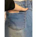 Sandpiper Mid Rise Capri Womens 22 Super Stretch Snap Hem Medium Wash Pocket NWT Blue Size undefined Photo 3