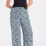 NEW On 34th Wide Leg Botanical Pants Size Large Photo 0
