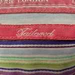 Charles‎ Tyrwhitt Tailored Multicolor Stripe 100% Cotton Dress Shirt Women Large Green Photo 3