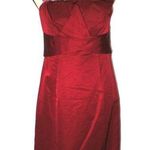 The Limited New Womens Party  Dress Dark Red Strapless 14 Date Dinner Wedding Gue Photo 0