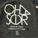 Chaser  Women’s Size S Black Rock n Roll Forever Destroyed Tank Top Photo 3