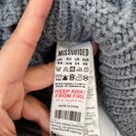 Missguided Grey Crew Neck wide Sleeve Sweater Size 2/4 Photo 4