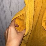 Marine layer Womens Size S Valencia Wrap Dress Yellow Photo 3