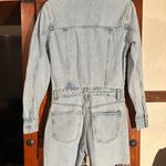 ZARA Denim Jumpsuit Photo 3