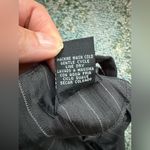 Vintage 90s APNY grey pinstripe sleeveless mini dress, size 8 Gray Photo 8