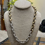J.Crew  Gold and Silver Chain Necklace Photo 0