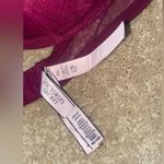 Victoria's Secret VS burgundy lace push up bra, star detailing on back Photo 1