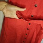 Saloni Bibba Belted Cotton And Linen Photo 3