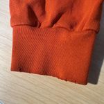 Current/Elliott Current Elliot Cropped LS Sweater S Womens Orange Boho Festival Distressed Relax Photo 6