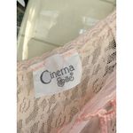 A6 1980s Vintage Cinema Etoile Pink Lace Bodice Nightgown Cottagecore Romantic Size undefined Photo 1