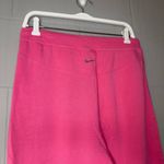 Nike  Yoga Luxe 7/8 Fleece Jogger Pants in Pink Women’s Size Large Athletic Pants Photo 5