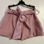 Lauren James Seersucker Bow Shorts Photo 0