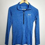 Under Armour  Blue Quarter Zip Athletic Top Photo 3