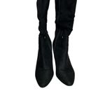 Impo  Stretch Sass women's knee-tall studded zipper boots in black faux suede Photo 8