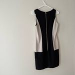 C. Luce  Color Block Sleeveless Cocktail Dress in Black and Beige. Size Sm… Photo 4